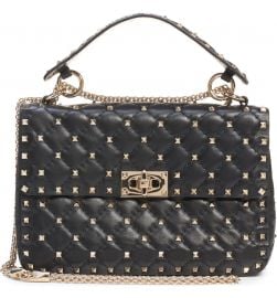 VALENTINO GARAVANI Medium Rockstud Matelass   Quilted Leather Crossbody Bag   Nordstrom at Nordstrom